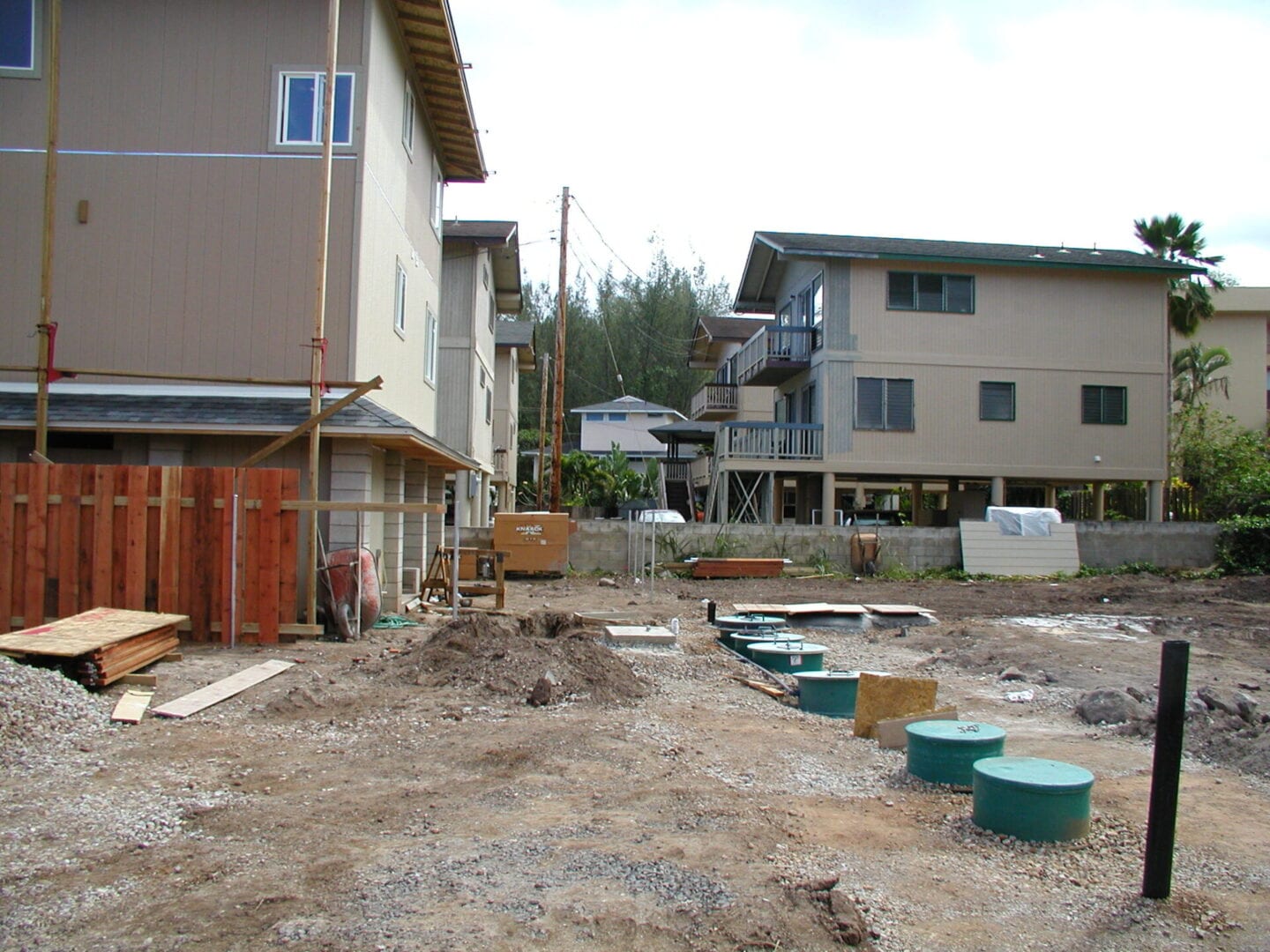 Wastewater treatment in Waialua Ocean Villas